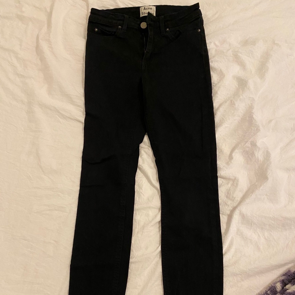 ACNE STUDIOS - Black Skinny Jeans